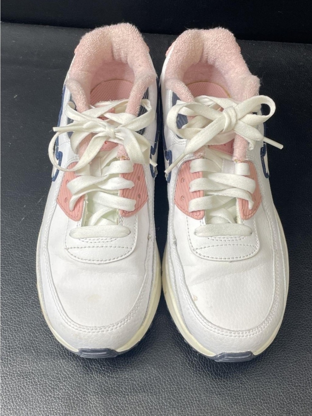 Girls Nike Air Max 90 'Pink Foam / Armory Navy